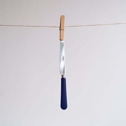 Navy Cutlery Set of 5: A stylish knife on a clothesline.