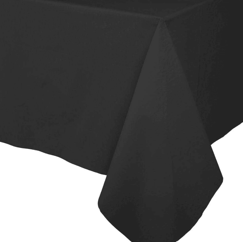 Paper Linen Solid Table Cover - a plush and textural tablecloth alternative, reusable or disposable, coordinates with Caspari designs.