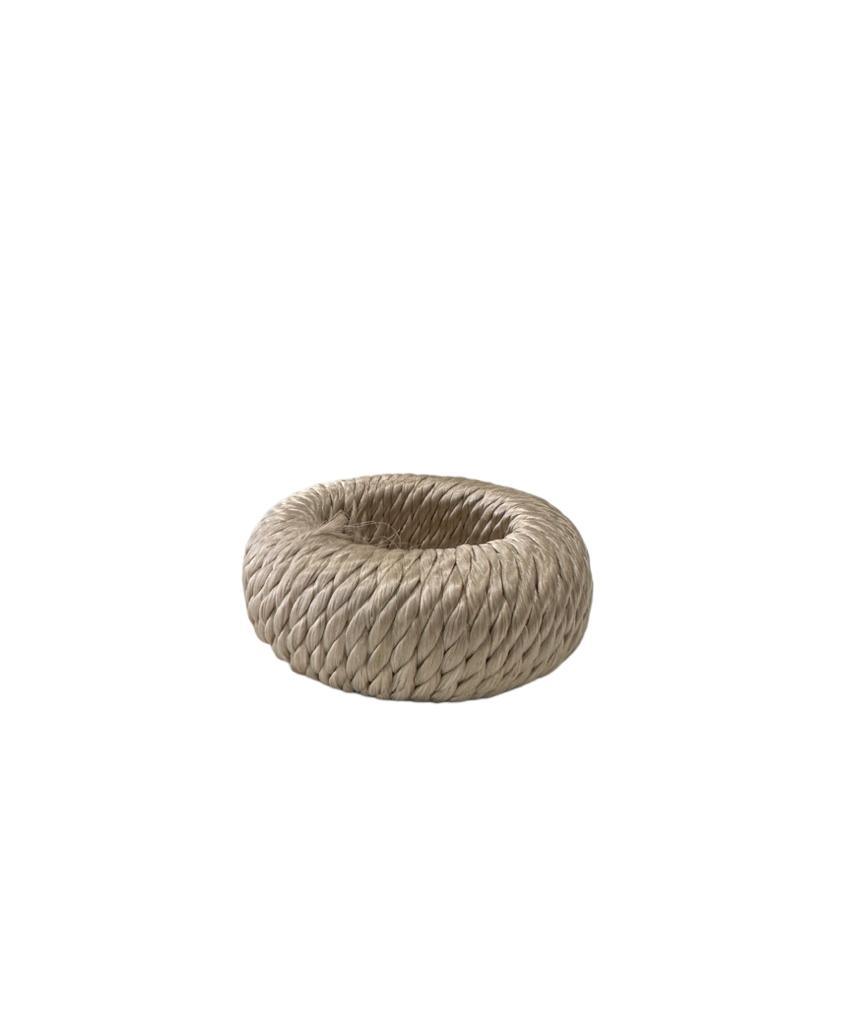 Rayon Napkin Ring - Stylish and durable rope accessory for your dining experience.