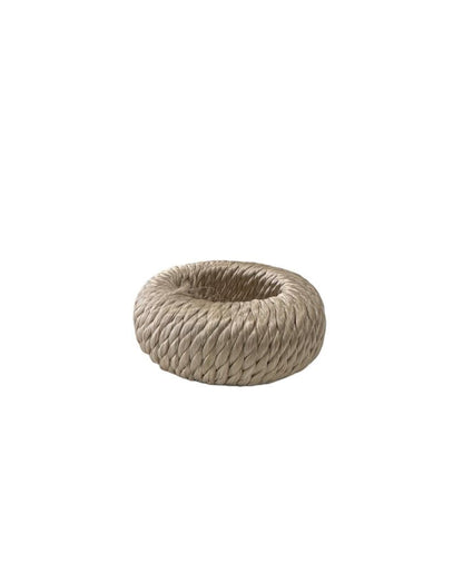 Rayon Napkin Ring - Stylish and durable rope accessory for your dining experience.